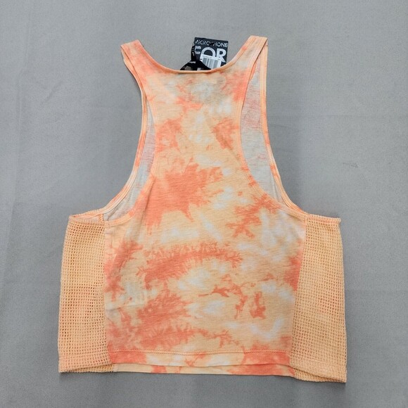 NWT Hurley Women's Orange Sleeveless Dylan Crop Top Size L - Picture 2 of 10